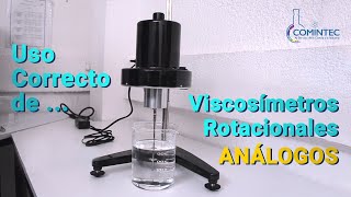 Uso Correcto de Viscosímetros Rotacionales ANÁLOGOS [upl. by Ailima]