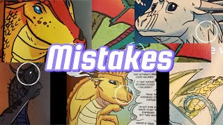 Wings of Fire Mistakes in all of the Graphic Novels [upl. by Epul]