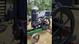 RARE 1910 Stickney 7hp Hit Miss Engine [upl. by Halika]