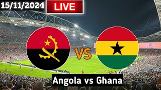 Angola Vs Ghana Live Match Today [upl. by Peckham]