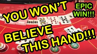 ULTIMATE TEXAS HOLD EM in LAS VEGAS YOU WONT BELIEVE THIS HAND EPIC WINNING SESSION [upl. by Noleta]