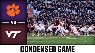 Clemson vs Virginia Tech Condensed Game  2024 ACC Football [upl. by Bessy]