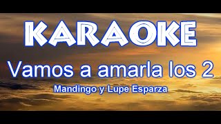 KARAOKE  Vamos a amarla los dos [upl. by Sherm965]