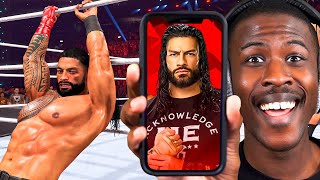 WWE 2K22 But I Use SuperCard To Draft My Royal Rumble [upl. by Sucrad]