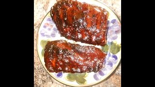 Baby Back Ribs Boiled and Grilled Review by No Hippie BBQ [upl. by Calendra]