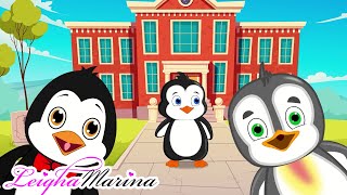 First Day of School  Nursery Rhyme Song For Kids  Leigha Marina [upl. by Aivirt]