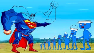 Evolution Of SUPERMAN vs Evolution Of MONSTER RADIATION  Returning From The Dead SECRET  FUNNY [upl. by Dohsar]