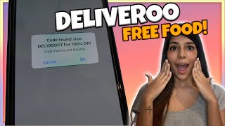 Deliveroo Free Orders Free Food Method Promo Codes [upl. by Franciska770]