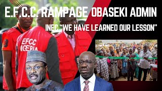 INEC CHAIRMANquotWE HAVE LEARNED OUR LESSONS FROM THE EDO ELECTIONquotEFCC RAMPAGING OBASEKIS ADMIN [upl. by Barron]