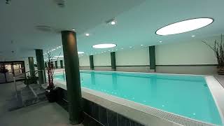 Steigenberger Frankfurt Airport Hotel  Wellness Bereich Pool Fitness Sauna Relax [upl. by Callean598]