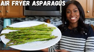 Easy Seasoned Air Fryer Asparagus [upl. by Merkley]