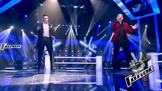 Metodie Bujor vs Evgeny Kungurov quotСиняя вечностьquot  The Voice of Russia 1  Battles [upl. by Modla]