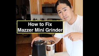 How to Fix the Mazzer Mini Coffee Grinder and Restoration  Part 1 [upl. by Ahsied554]