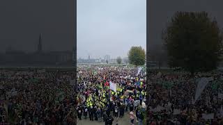 NRW bleib sozial  Demonstration gegen die Sparmassnahmen von NRW Minister Wüst im Sozialen [upl. by Iadrahc]