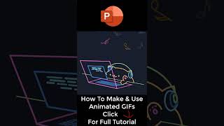 Make Animation using GIF files in Microsoft PowerPoint [upl. by Tray]