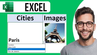 How To Create Drop Down List With Images In Excel [upl. by Josepha410]