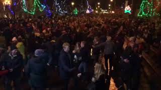 Hogmanay in the Square Grantown on Spey 2017  18 [upl. by Kaliski404]