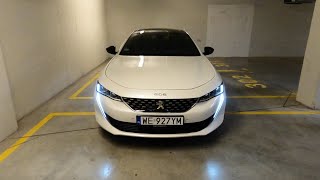 2020 Peugeot 508 HYbrid GT  FULL LED lights effects ambient lighting iCockpit presentation [upl. by Picardi]