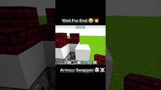 Armour Swapper in Minecraft 🤯💀 minecraft minecraftshorts armor funny shorts shortsvideo [upl. by Avivah841]