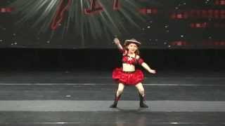 Ivanna Vaitkus 8 year old Novice Jazz Solo quotBoot Scootin Babyquot [upl. by Weig778]