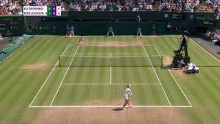 Krejcikova vs Ostapenko Highlights  Wimbledon 2024  Barbora Krejcikova vs Ostapenko Highlights [upl. by Olram51]