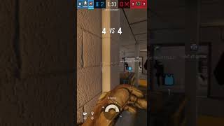 INSANE peek on consulate funnyclips r6community rainbowsixsiege [upl. by Tarrel889]