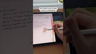 How to make stickers in Notability the easy way ✨ [upl. by Jeroma]