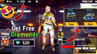 How to Get Free 520 diamond redeem Code In free fire 😱 ff Diamond free unlimited trick shorts [upl. by Ahsote]