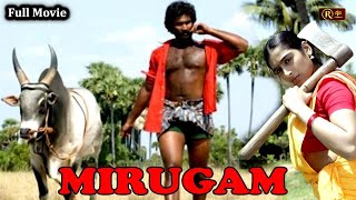 Mirugam Tamil Full Movie HD  Super Hit Movie mirugam mirugammovie ganjakarupu aadhi super [upl. by Ahsercal]