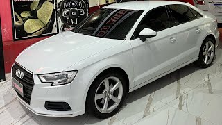 AUDI A3 sedan 2018 com bancos em couro legítimo feitos pela Mão Auto Couro [upl. by Sabelle845]