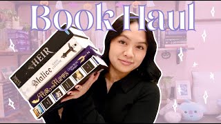 Book Haul 📚✨ audiobook ebook romance fantasy horror bookish merch [upl. by Nonregla407]