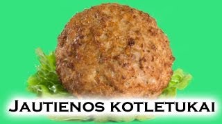 Specialieji jautienos kotletai   Pasigamink pats  S02E13 [upl. by Forrer]