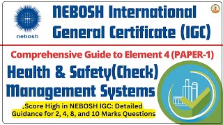 Nebosh IGC Element 4 [upl. by Leuname]