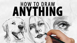 HOW TO DRAW ANYTHING No clickbait  Drawlikeasir [upl. by Ativahs]