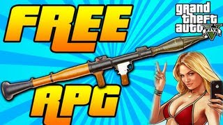 GTA V  Free RPGs  Spawn Location  Respawn GTA 5 Weapons RPG [upl. by Aizatsana]