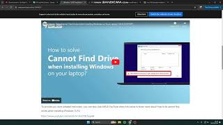 ❤ MASTERCLASS Cant find hard drive and ssd while installing windows 10 How to fix it [upl. by Annahahs]