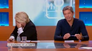 Fou rire général au Magazine de la Santé avec Thierry Lhermitte  France 5 [upl. by Justina]