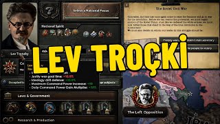 TROÇKİ YOLU  HEARTS OF IRON 4  NO STEP BACK [upl. by Ydnec924]