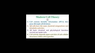 Modern Cell Theory geneticteacher [upl. by Aehta882]