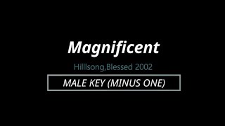 Magnificent Hillsong Male key Minus one [upl. by Skantze]