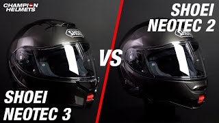 Shoei Neotec 3 Versus Shoei Neotec 2  ChampionHelmetscom [upl. by Beth692]