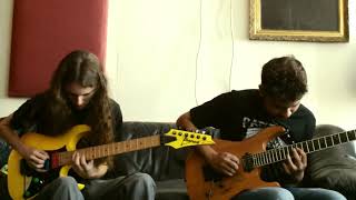 Altitudes  Jason Becker  Sweep Section Cover  Harmonized  Polyphony [upl. by Kittie]