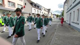 Schützenfest In Oeventrop Festzug Am 07072024 [upl. by Accebber]