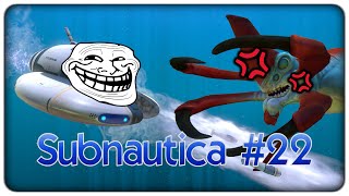 Subnautica  Trollare il Leviatano con il seamoth XD  ep 22  survival lets play ITA [upl. by Eki]