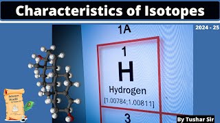 Characteristics of isotopes  Class 9 Science  scienceworldbytusharsir [upl. by Allehs267]