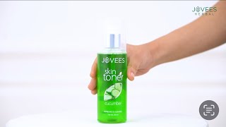 Jovees Hydrating Cucumber Skin Toner  Oily amp Acne Prone Skin [upl. by Yvon]