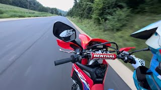 Honda 450 RL Moto Vlog [upl. by Tanney]