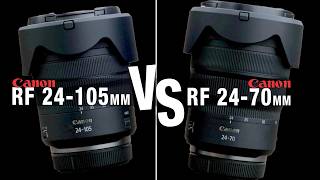 Canon RF 24105mm vs RF 2470mm – Review and Comparison [upl. by Aleakcim]