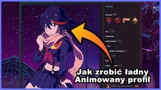 Jak zrobić animowany profil steam [upl. by Sofia]