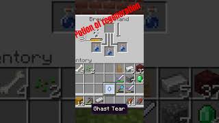 Potion of regeneration minecraft minecraftmemes shorts [upl. by Kreiner288]